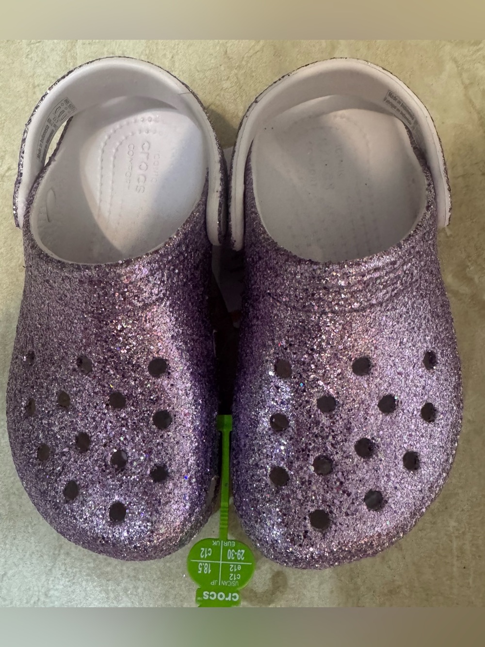 Crocs Chunky Glitter Clog - Picture 2 of 9
